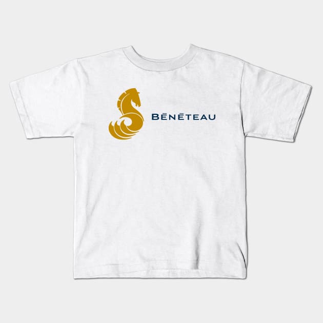 BENETEAU BOAT Kids T-Shirt by warmtooth